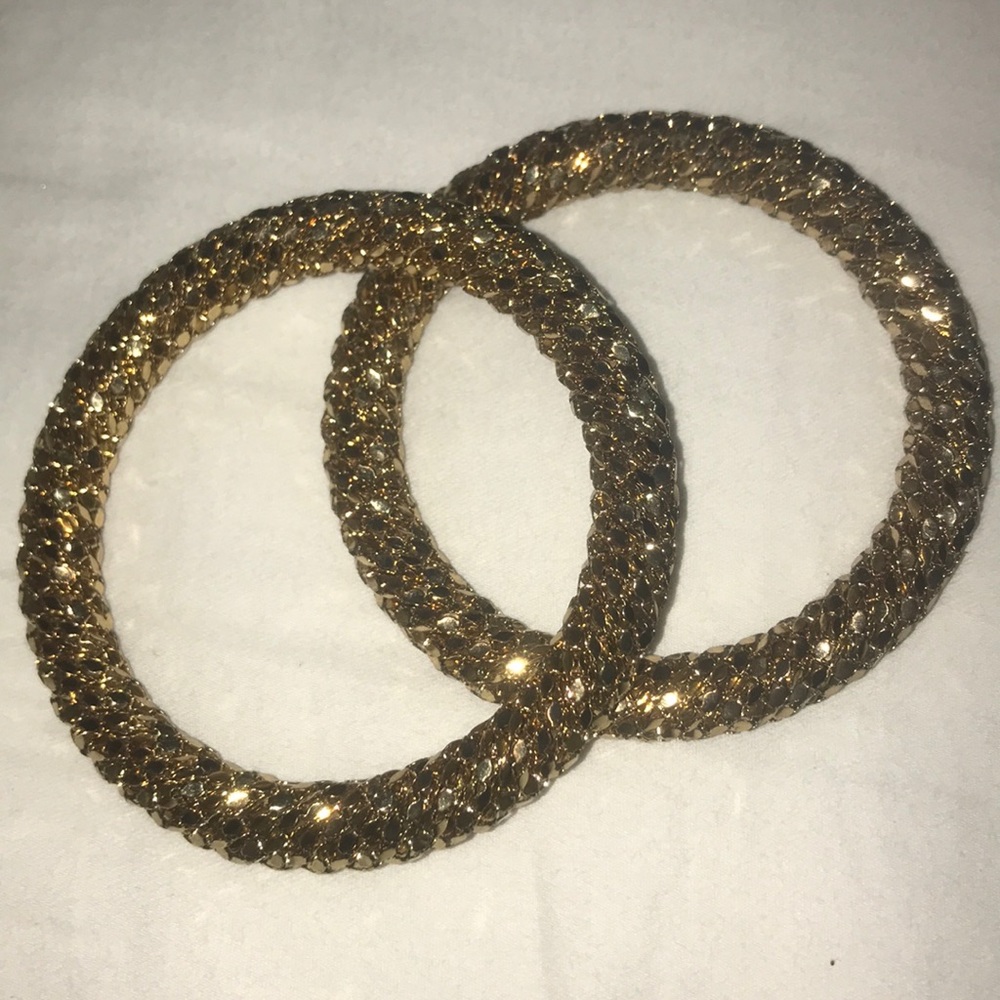 Forever 21 Gold Bangle Bracelets